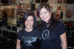 Lupita Salgado y Catherine Wong